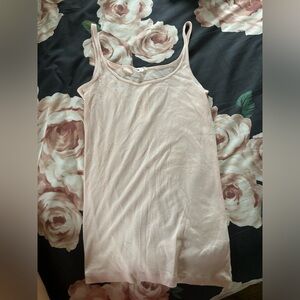 JCrew comfy pink tank top